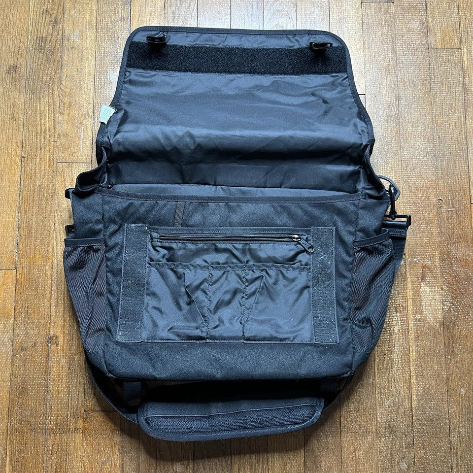 Nike Negro Salida Mensajero Laptop Viaje Bandolera Bolso de Hombro Unisex Foto 4 de 4