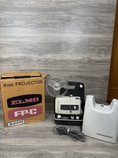Vintage Elmo FP-C Dual 8mm Portable Projector Excellent Condition, Works 