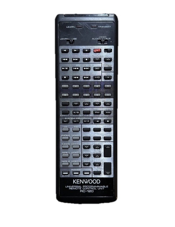 Kenwood RC-120 Remote For DPR99 KA109 KA129 KC209 KRV8020 KRV9020