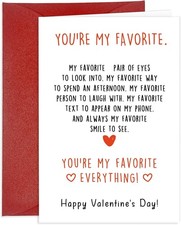 Valentines Day Card for Her Him Romantic Valentines Day Cards Gifts for Boyfrien