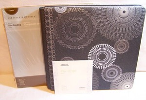 Creative Memories Flex-Hinge Album plus 15-12 X 12 Side Loading Sleeves All NEW!