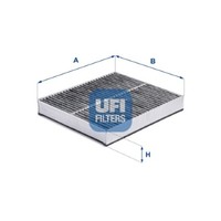UFI Innenraumfilter 54.320.00 Aktivkohlefilter FüR Infiniti EX QX70 Q50 FX AWD