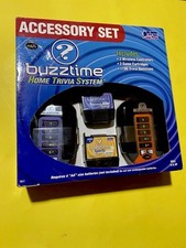 2004 Buzztime Home Trivia System Accessory Set Cadaco sports bundle NEW SEALED