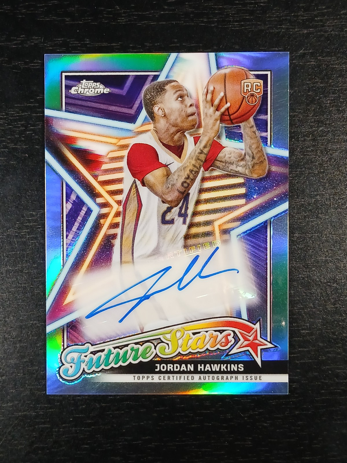 Jordan Hawkins 2023 Topps Chrome #FSA-JHA Future Stars Autographs