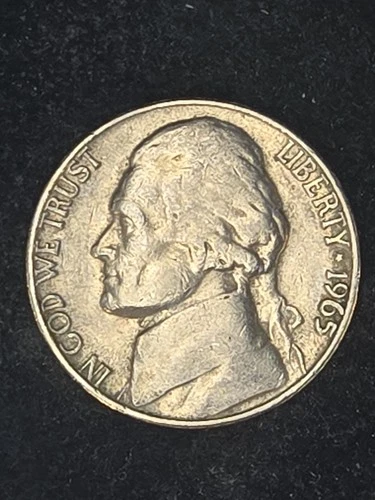 1965-P Jefferson Nickel — photo from another recent sale