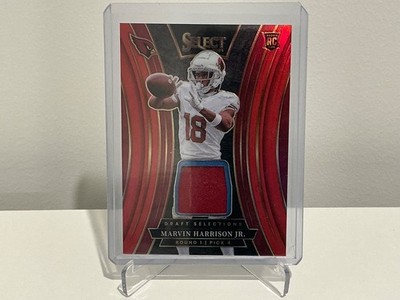 Marvin Harrison Jr. - 2024 Select - Draft Selections - Rookie Card (RC) - Patch