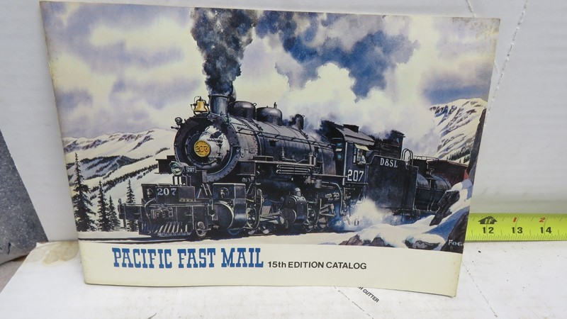HO PACIFIC FAST MAIL  BRASS 15TH CATALOG    636762