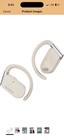 Translator Earbuds Bluetooth Ear-Hook Earbuds Built-In Mic NC Touch, Beige — photo 1