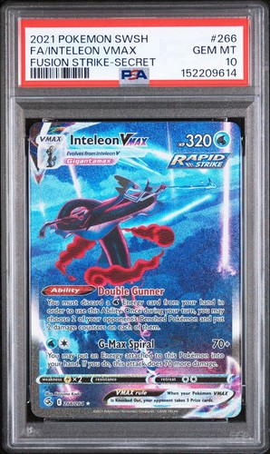 Inteleon VMAX graded PSA 10 for sale on eBay