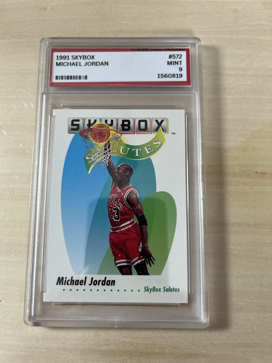 SkyBox Michael Jordan 9 Graded Basketball Sports Trading Cards