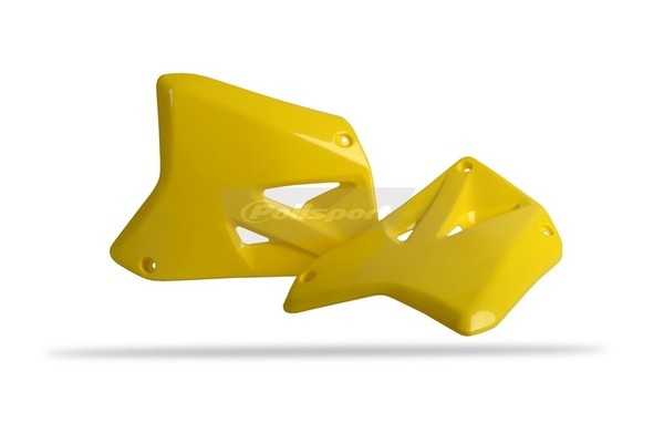 KüHlerabdeckungen Polisport Gelb Suzuki RM125/RM250-image