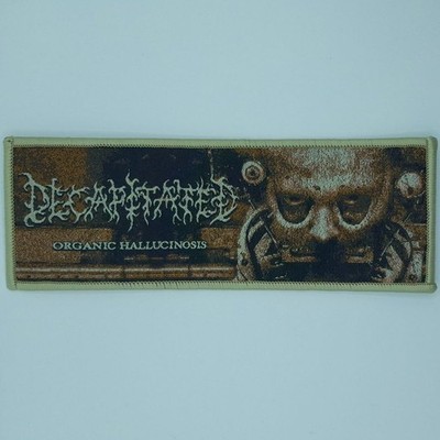 DECAPITATED - Organic Hallucinosis - (Light Brown Border) Stripe Patch