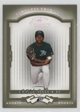2004 Donruss Classics Rookie Timeless Tributes Green 20/50 Carlos Hines #201 y0i