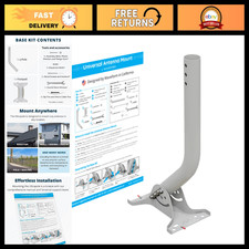 Universal Antenna Mount Base Kit - Adjustable, Durable, Easy Installation, Versa