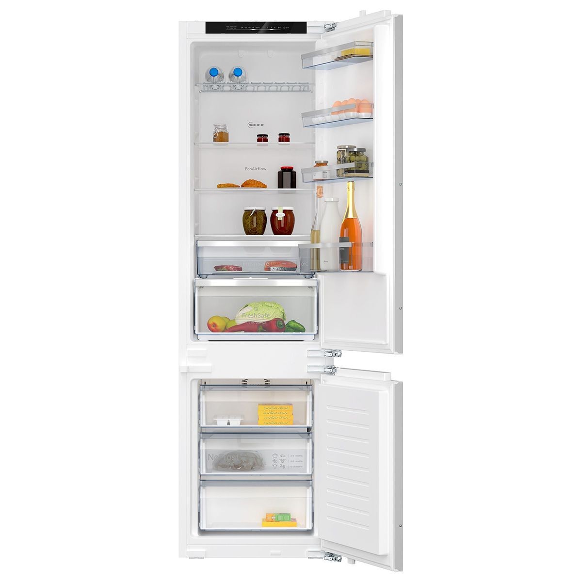 Neff Fridge Freezer KI7962FD0G N50 Integrated 60/40 A Graded (B-61241)