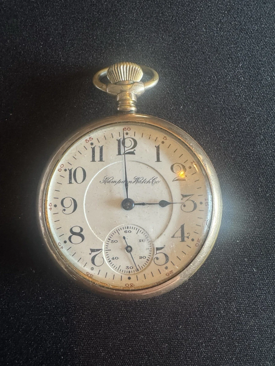 Hampden Pocket Watch Pocket Watches 1910-1919 Year Manufactured 17