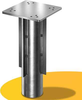 Stainless Steel In-Ground Umbrella Base - Durable Outdoor Parasol Stand