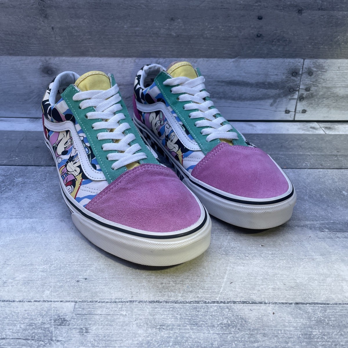 Vans Old Skool Disney 80's Mickey Shoes * Men's, US Size 11.5