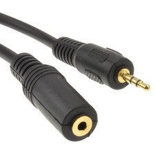 5m 2.5mm Stereo-Klinkenstecker 2.5mm Buchse V...