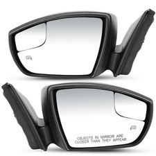 Black Driverpassenger Side Mirror Fit For 2015-2018 Ford Focus
