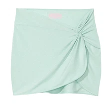 NEW VICTORIA'S SECRET Mini Shimmery Sarong Swimsuit Cover-Up, Mint, Size S