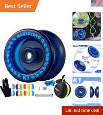 K1 Dual Purpose Yoyo with Storage Bag Strings - Perfect for Young Beginners