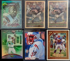 Ben Coates 13 Card Oddball Lot w/ Negatives, Blank Backs & Proofs N.E. Patriots