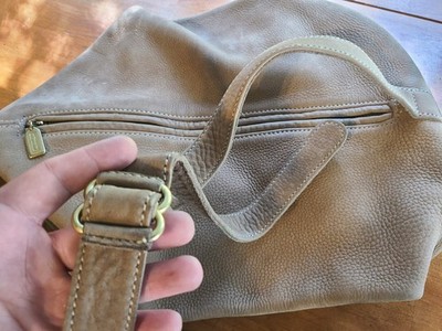 Vintage Coach 4944 Flat Pack Backpack Nubuc Leather Crossbody