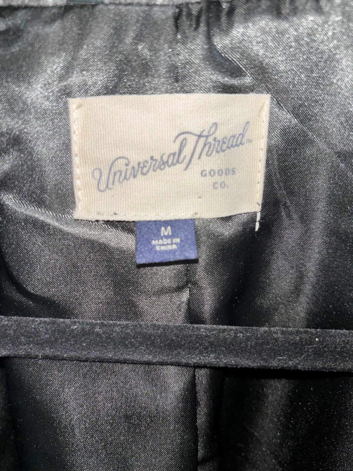 Universal Thread Women's Blazer Medium Gray Strip… - image 4