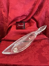 NEW FLAWLESS Glass BACCARAT France 17 Crystal EMPREINTE Liquor DECANTER/STOPPER