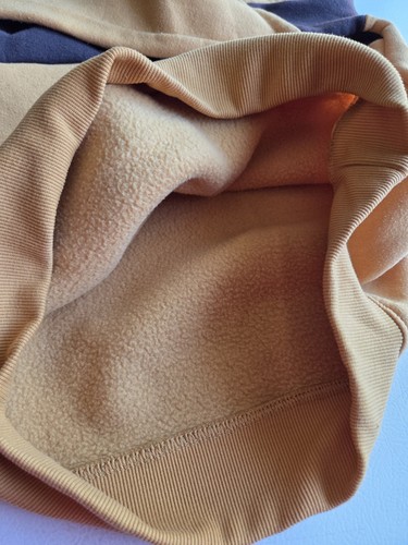 Vintage Y2K SOUTHPOLE  Yellow Brown  Color Block Pullover Hoodie Sz M Men's  - Picture 10 of 10