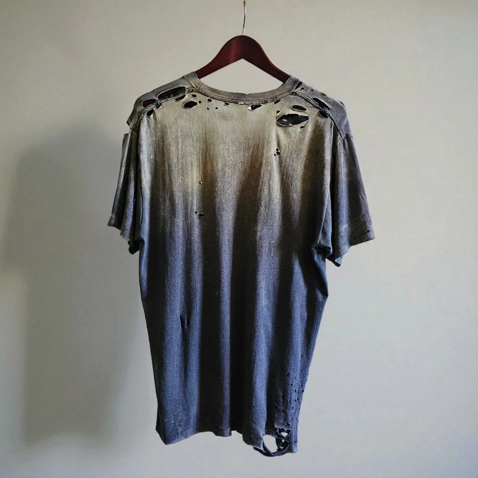 Vintage Paper Thin Thrashed Volcom T-Shirt Mens Large Faded Grunge Punk Y2K Tee - Image 3 of 4