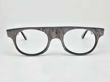 Alain Mikli Paris A.M. 86 0127-537 Grey Marble on Black Eyeglasses Frame France