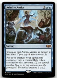 Asinine Antics (42/475) Mythic - Wilds of Eldraine MTG