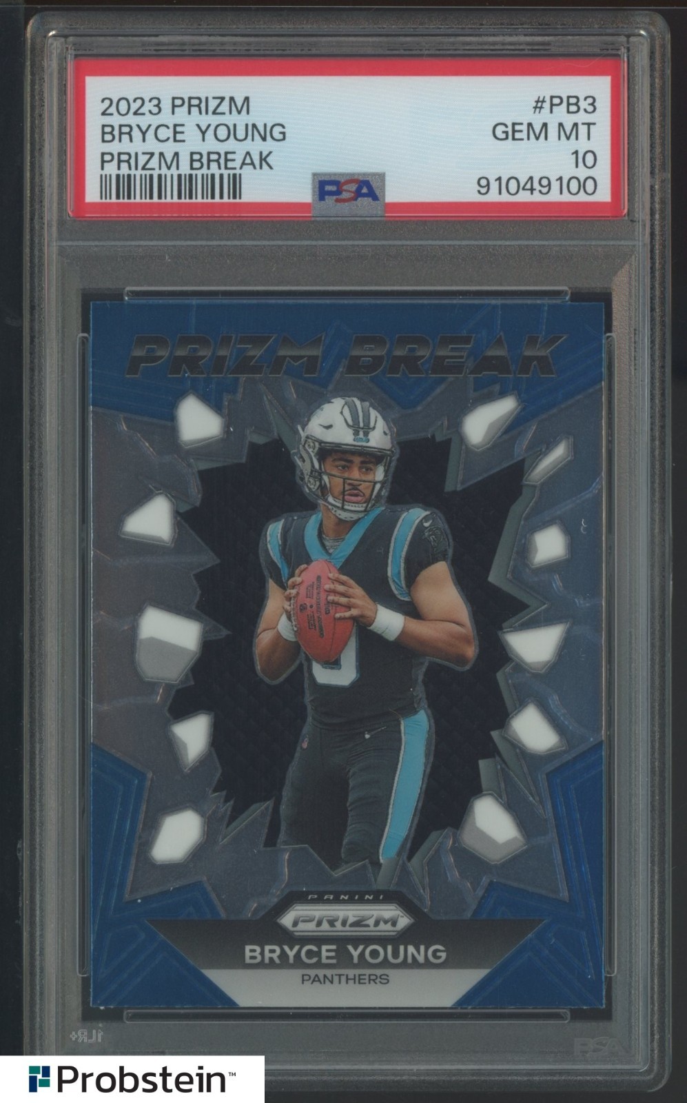 Bryce Young Panini Prizm Break #PB3 Base