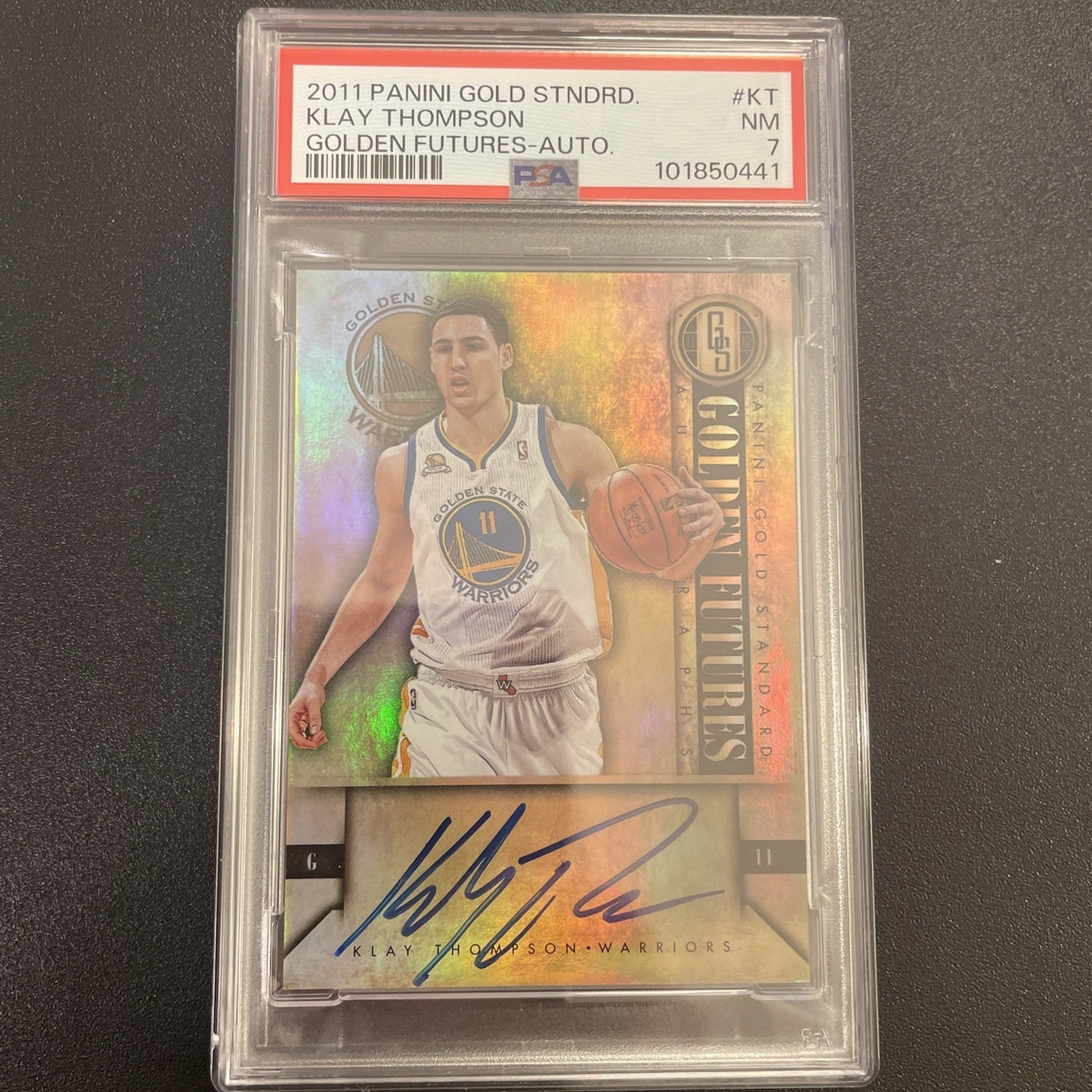 Klay Thompson Basketball Autographed Sports Trading Cards