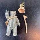 Star Wars Teebo ROTJ Ewok Complete Kenner 1984 with Axe, Horn & Headgear!