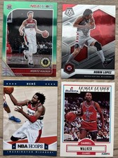 NBA Washington Wizards ⭐️ 4 Card Lot - Moritz Wagner Robin Lopez Nene Walker
