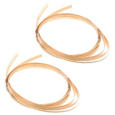 2 Bundles Cane Bamboo Weaving Strips Decorative Materials Father