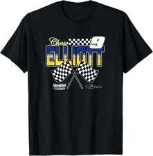 Chase Elliott 9 Flag Hendrick Motorsports Licensed T-Shirt