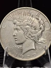 1927-D Peace SILVER dollar