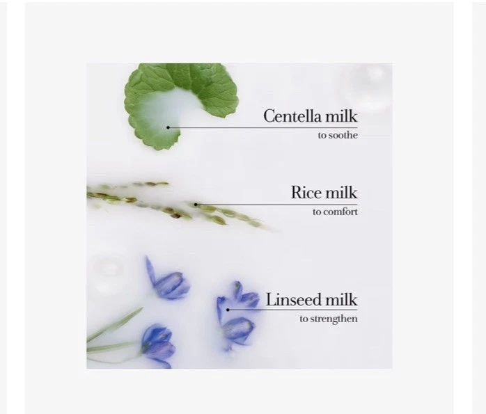 2~fresh~8.7oz Milk Body Lotion~Vegan-Plant•Based Milks-Centella/Rice/Linseed - Image 3 of 4