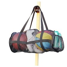 Large Basket Ball Duffel Bag,Mesh Basketball Bag,Mesh Sports Equipment Bag