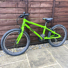 Frog 55 20in Kids Bike Green/Black V-Brakes Derailleur Flat Bar Bell