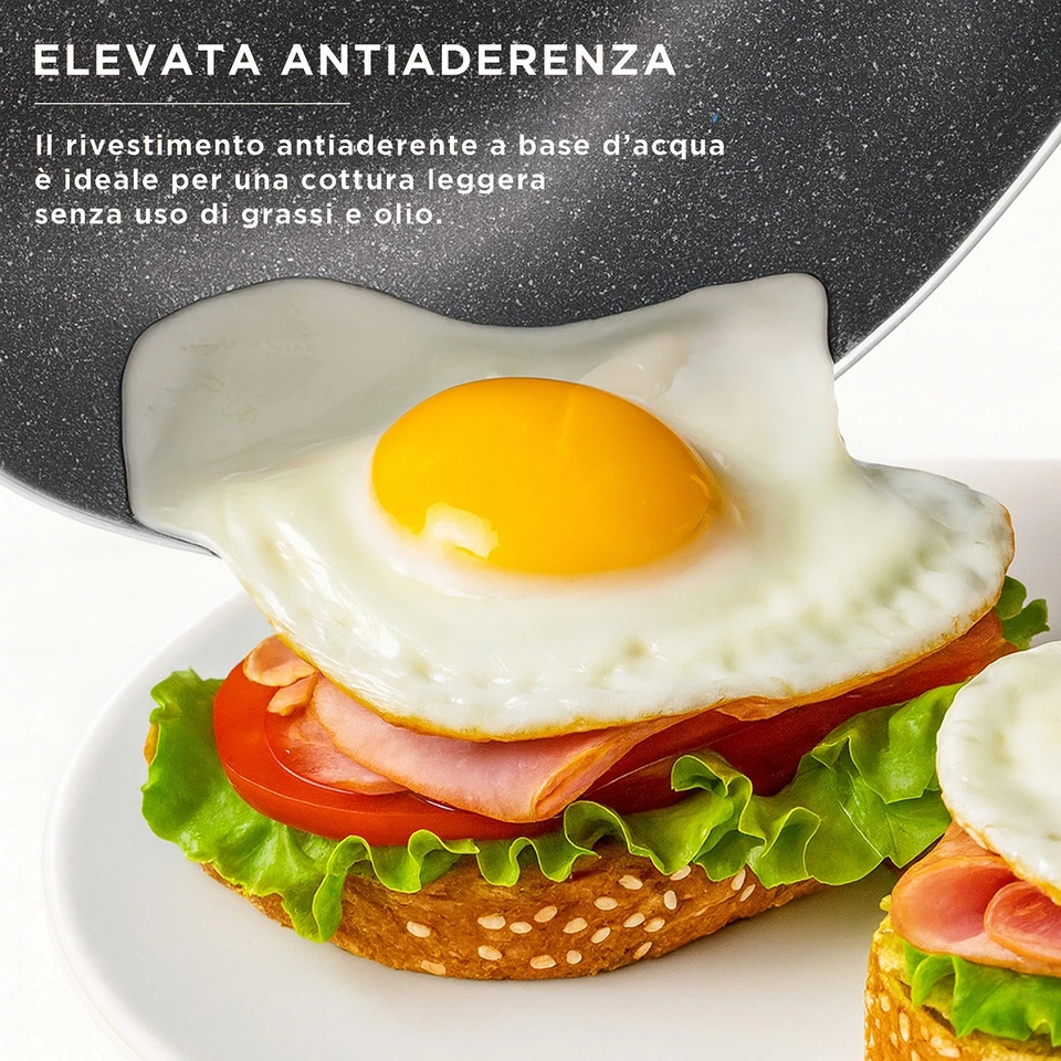 Casseruola 16 cm marrone Cooking Therapy con coperchio marrone - Immagine 4 di 4