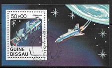 Guinea Bissau 1983 Cosmonauts Day M/S CTO (P229)