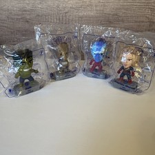 Lot Of 4 2019 McDonald's Happy Meal Toys Marvel Avengers 8, 5, 13, 19 Sealed