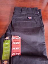 Dickies Flex Twill Work Pant Slim Fit Tapered Leg 28x 30 L NWT