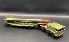 Razzo trattore esercito sovietico metallo pressofuso giocattolo militare, vintage URSS