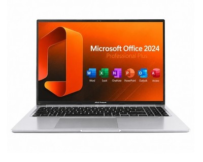 Asus VivoBook M160 AMD Ryzen 5-150 16GB DDR5-RAM 500GB SSD Office 2024 16 Zoll
